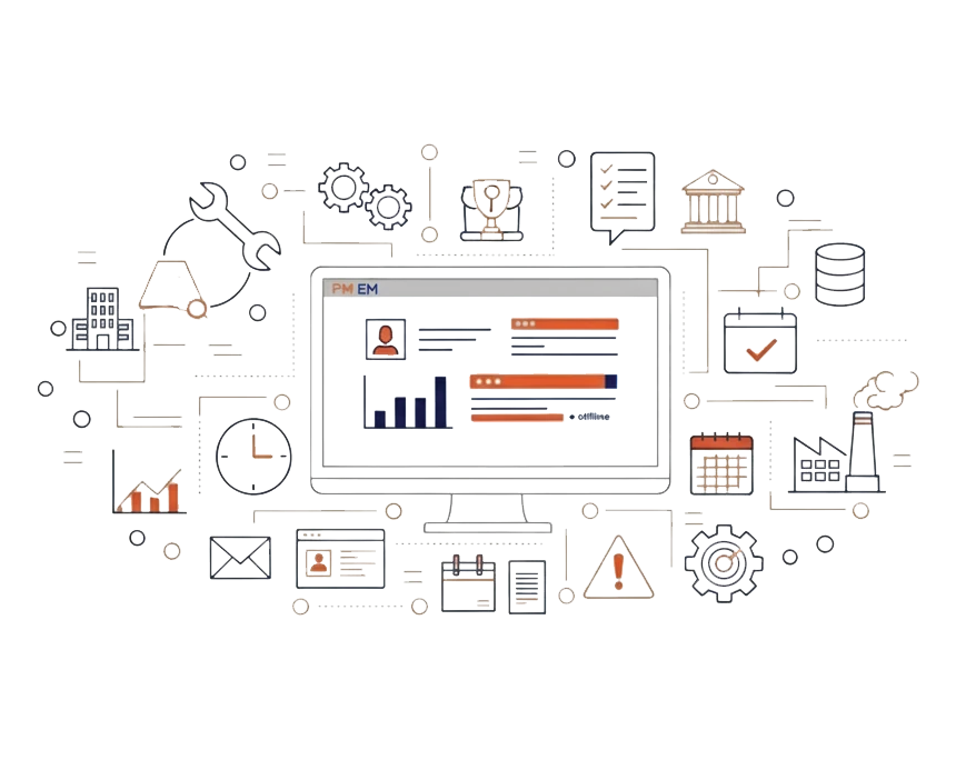 سیستم تعمیر و نگهداری PM EM