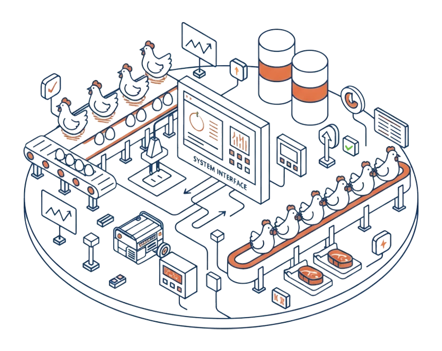 سیستم-تولید-و-کنترل-تولید-مرغداری(تخمگذار--گوشتی)